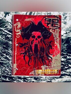 Disney Pirates of the Caribbean Spiral Notebook